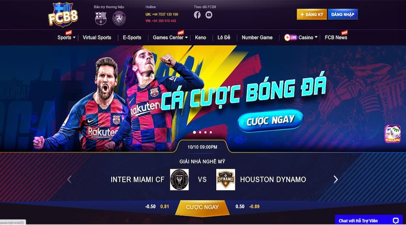 Nhà cái FCB8 đẳng cấp nhất Châu Âu